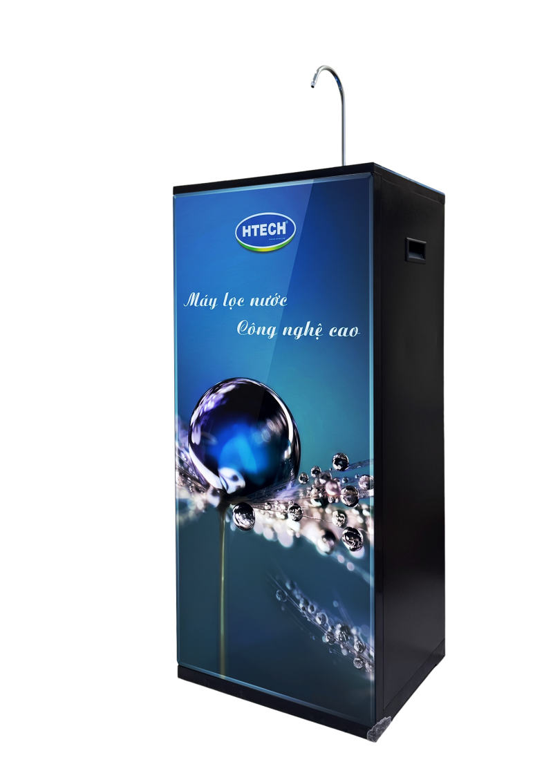Máy Lọc Nước HTECH RO-912HS 7 lõi ( Tủ kính cường lực )