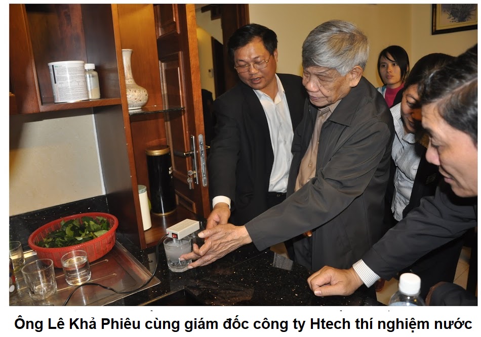 Thu nghiem nuoc qua may loc nuoc nano silver