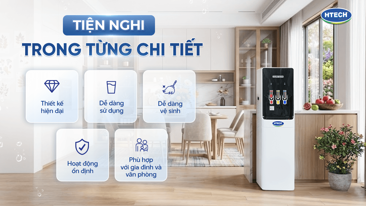 May loc nuoc HTL4A Sống khoẻ mỗi ngày